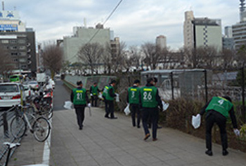 本社(東京四ツ谷):清掃活動